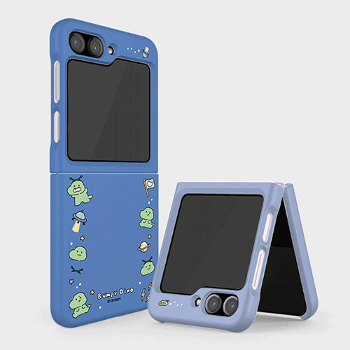 [TryCozy] 삐뚤빼뚤 공룡 우주 Z플립시리즈 3D곡면하드