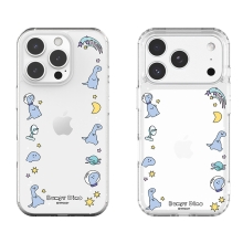 [TryCozy] 삐뚤빼뚤 공룡 우주 클리어 에어쿠션 젤하드케이스