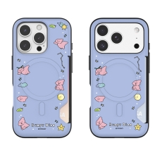 [TryCozy] 삐뚤빼뚤 공룡 우주 투카드 마그네틱 범퍼케이스