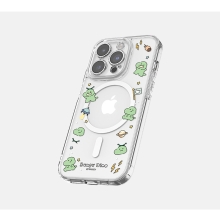 [TryCozy] 삐뚤빼뚤 공룡 우주 클리어 렌즈가드 마그네틱 젤하드 케이스