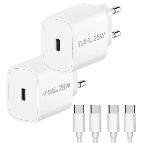 스타트윈드(STATTWIND) 가정용 GaN 25W(PD3.0) PPS 초고속 충전기(C to C 케이블포함)