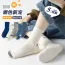 소년 양말 가을 새로운면 양말 중간 길이 양말 어린이 한국 편지 스포츠 양말 소년 통기성 단색 유행 양말