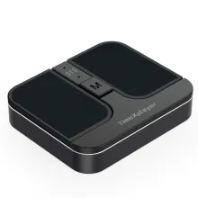 미니 미니 태블릿 노트북 휴대 전화 듀얼 블루투스 마우스 무음 2.4G 무선 압력 감지 유형-C 충전