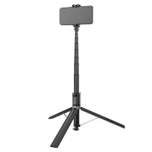 새로운 Doudou 폴 휴대 전화 블루투스 셀카 스틱 통합 삼각대 야외 셀카 라이브 방송 유물 다기능