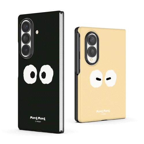 [TryCozy] 몽몽 페이스 Z폴드 듀얼핏 하드케이스